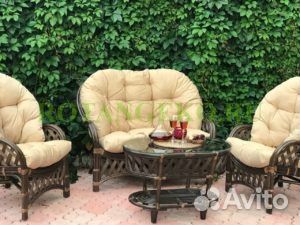 Мебель из натурального ротанга