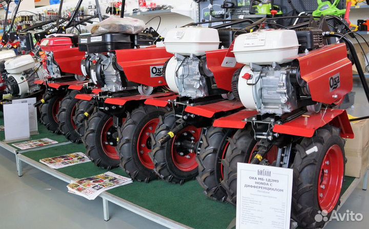 Мотоблоки Двигателя с навесным в ассортименте