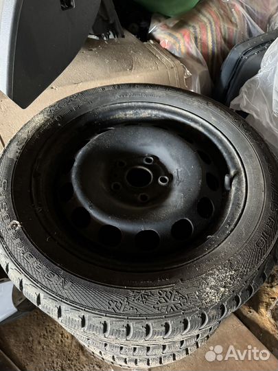 Колеса с зимними шинами 205 55 r16