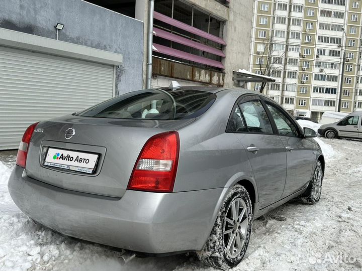 Nissan Primera 1.8 AT, 2007, 121 000 км