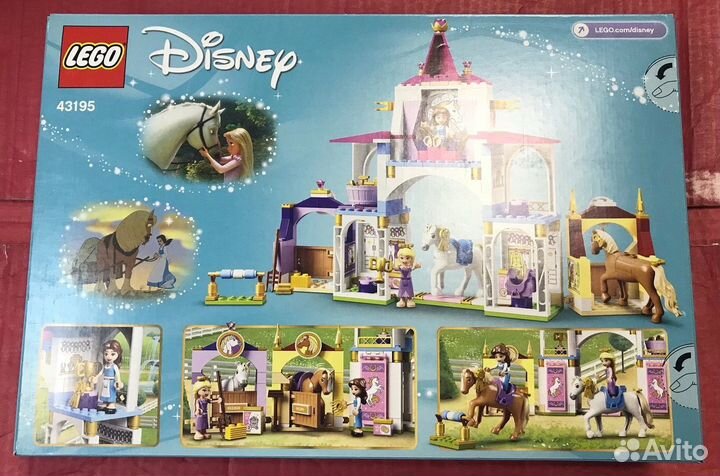 Lego 43195 Королевская конюшня Белль и Рапунцель