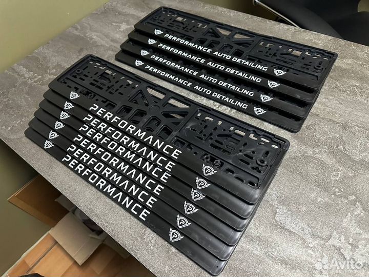 Номерные рамки с подсветкой ваш дизайн