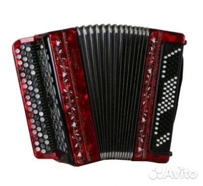 BN-40-RD Баян ученический двухголосный Этюд-205М2