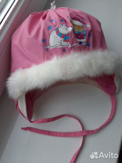 Шапка зимняя детская