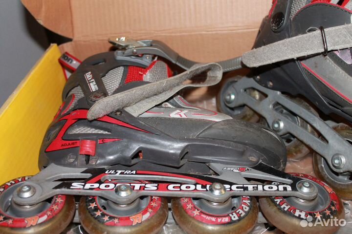 Роликовые коньки детские, разм.33-36