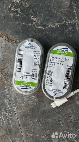 Контактные линзы Optima FW (Оптима) 2 шт