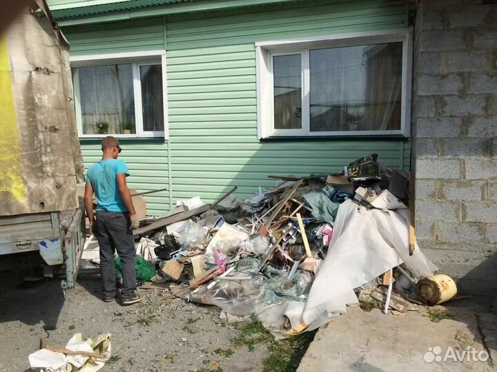 Вывоз мусора газелью 16м3