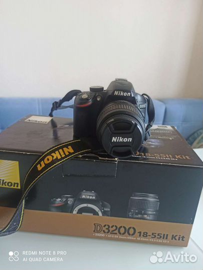 Зеркальный фотоаппарат Nikon d3200