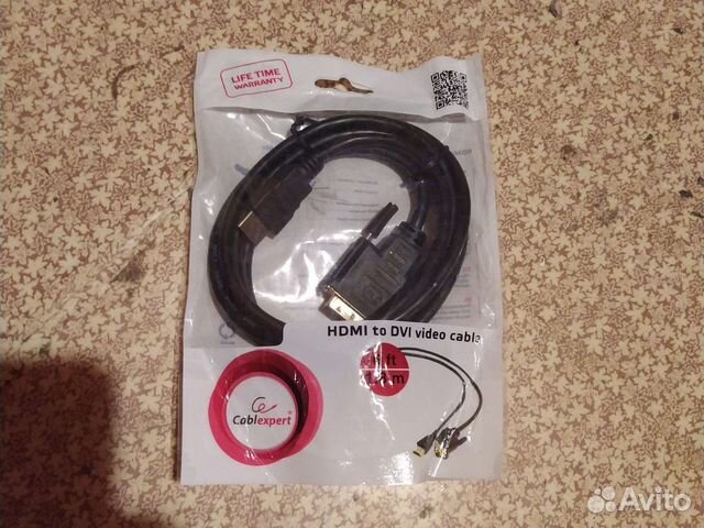 Кабель hdmi to dvi