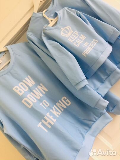 Family look свитшоты Фэмили лук б/у