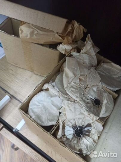 Рюмки и Фужеры на ножке Богемия 6+6 шт