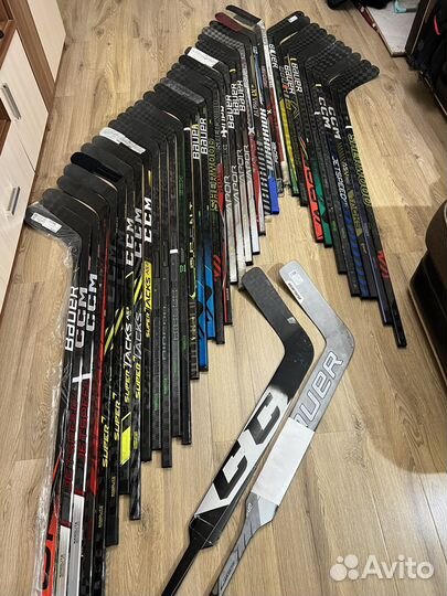 Клюшка хоккейные новые, ремонтные, б/у