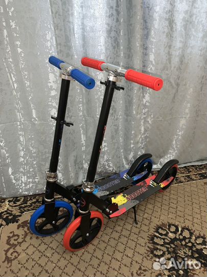 Самокат 2х колёсный 5+ до 70 кг scooter