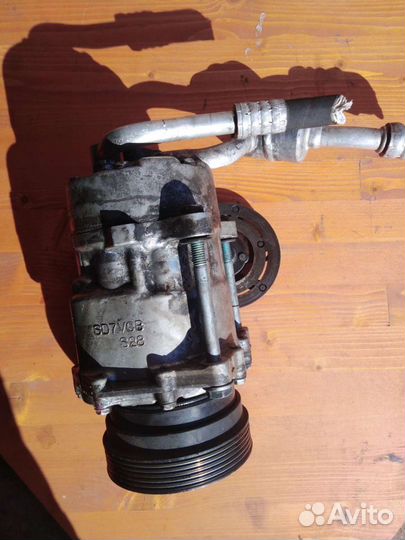 Компрессор кондиционера sanden sd7v16