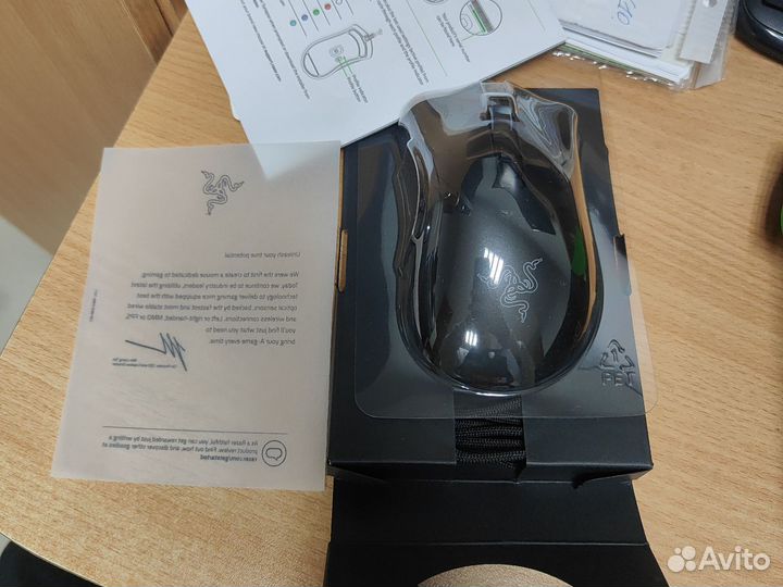 Игровая мышь razer deathadder v2