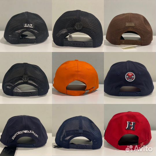Бейсболка кепка разных брендов (premium)