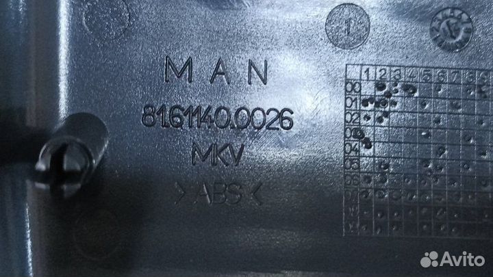 Заглушка петель капота Man Tgl Tgm Tga