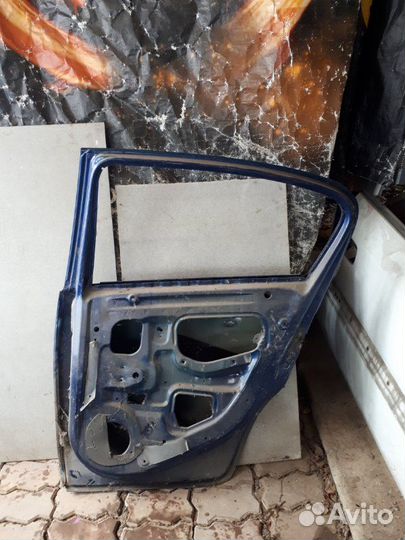 Дверь прав. зад. Opel Corsa