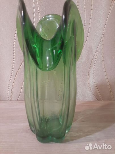 Ваза цветное стекло