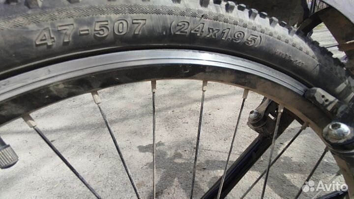 Велосипед подростковый бу, колеса 24 дюйма