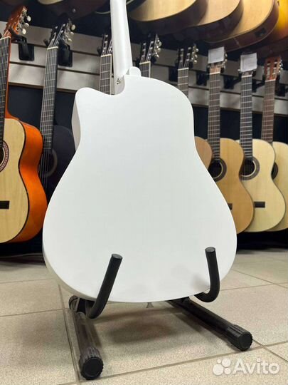 Гитара Акустическая Белая