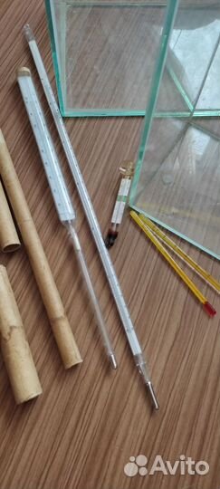 Аквариум, термометр, сачок и прочие принадлежности