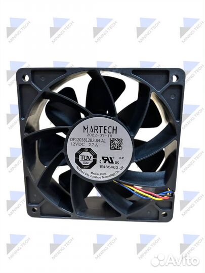 Кулер martech 2.7A для S19