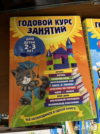 Годовой курс занятий 2,3 - 3,4