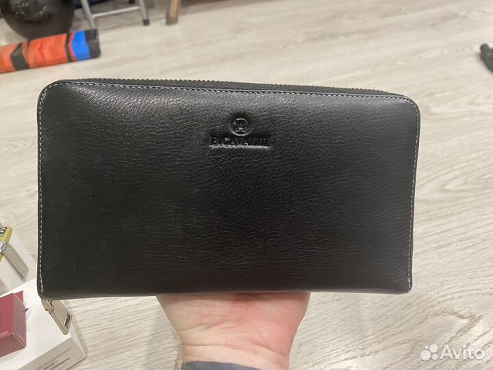 Портмоне мужской натуральная кожа B.cavalli