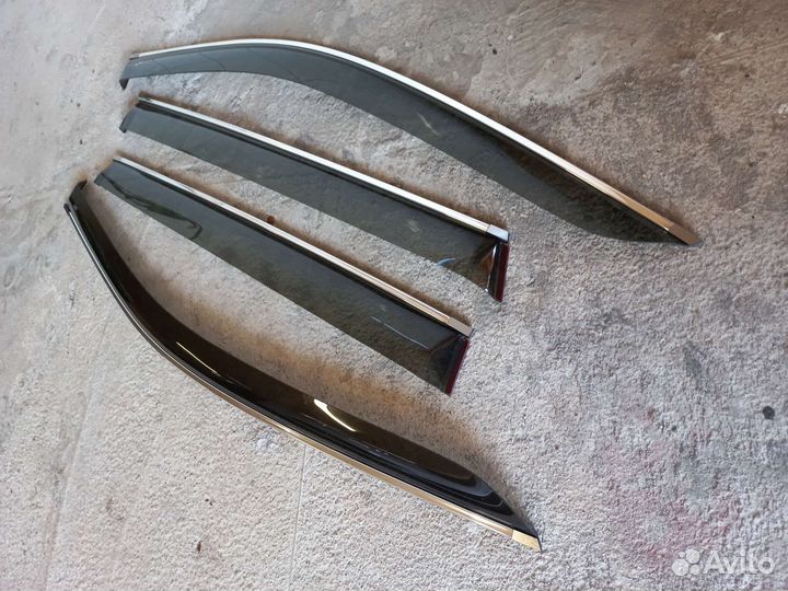 Ветровики на nissan x trail Т32