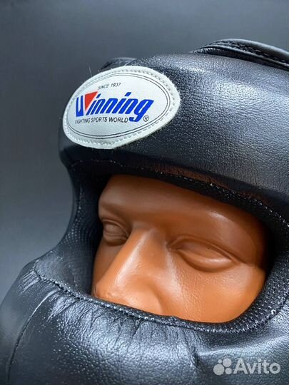 Бамперный Шлем Winning Black