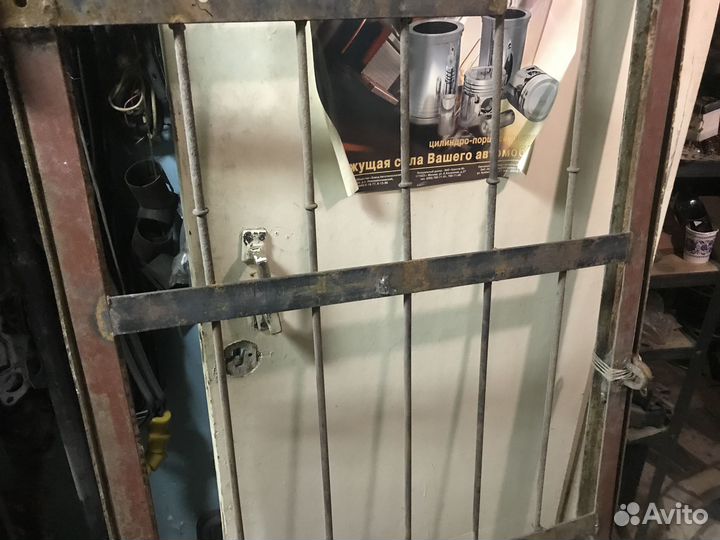 Дверь решетка металлическая