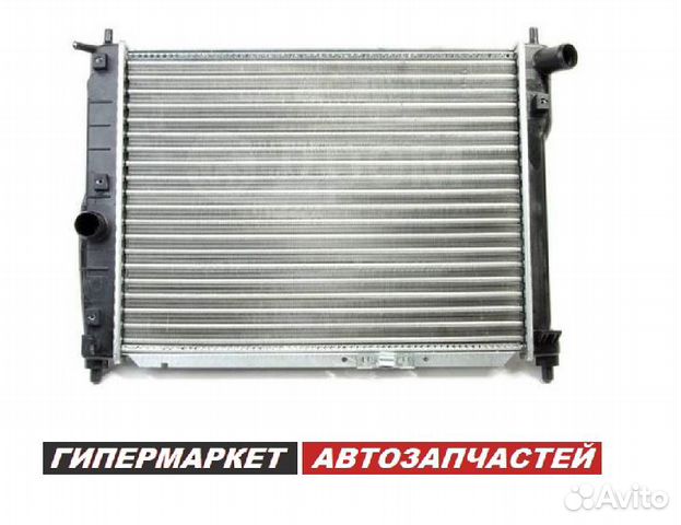 Радиатор охлаждения Chevrolet lanos Spark