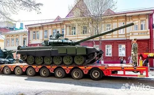 Негабаритные перевозки груза тралом по России