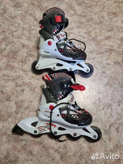 Роликовые коньки детские раздвижные