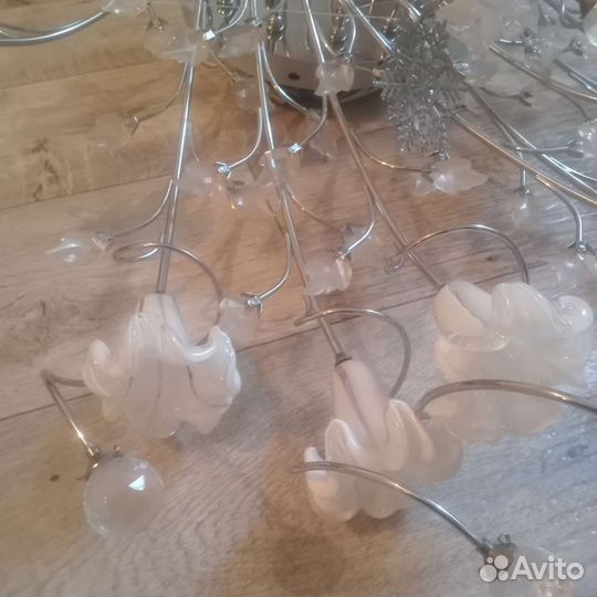 Люстра потолочная подвесная бу