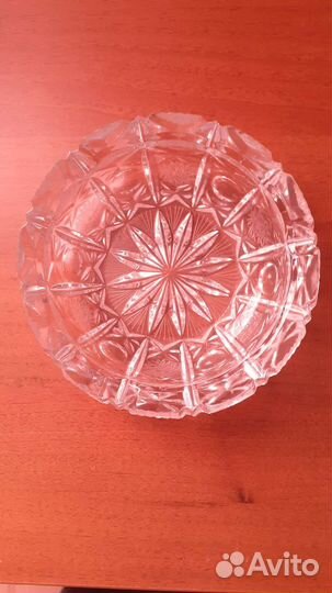 Салатник хрустальный