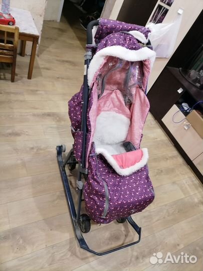 Санки коляска ника 7