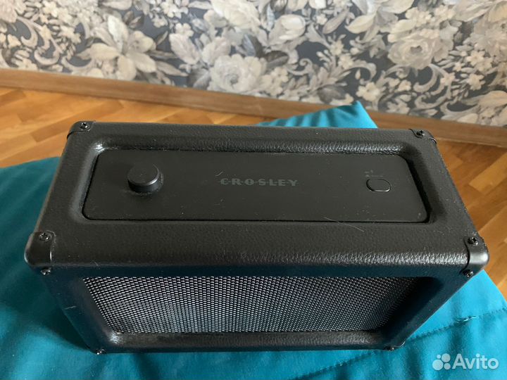 Портативная колонка Crosley Charlotte, черный