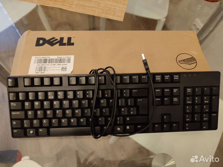 Клавиатура новая Dell проводная