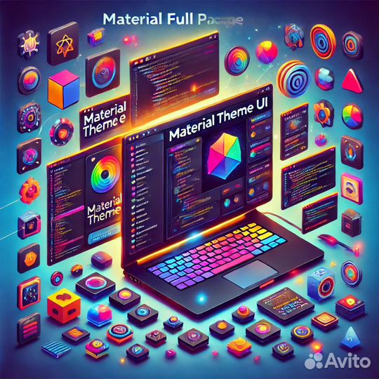 Material Theme UI Pack +All ide 1-12мес. JetBrains