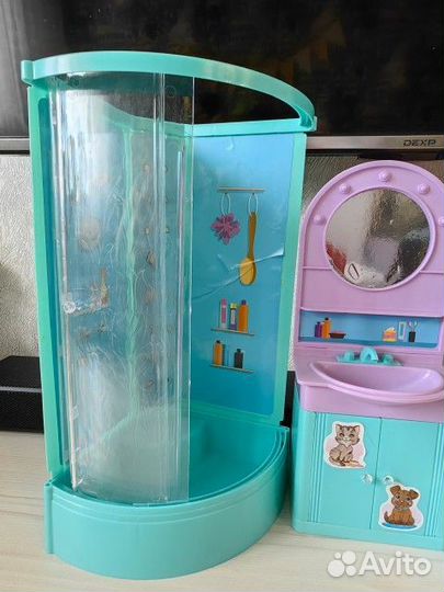 Ванная комната для барби