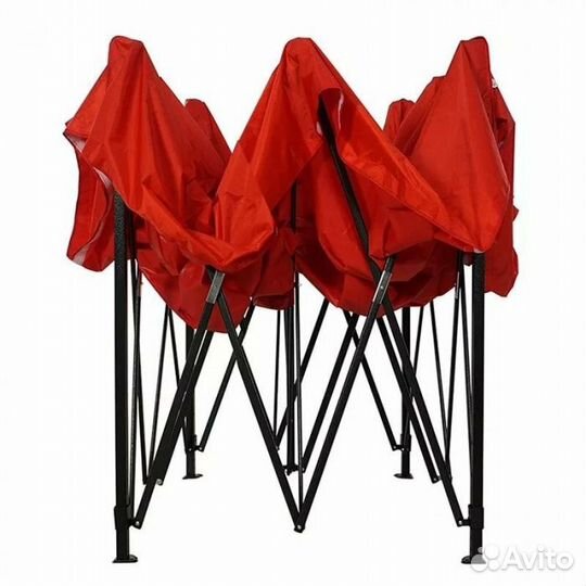 Торговая палатка 2х2м, 3х2м,2.5х2 м бело-синяя