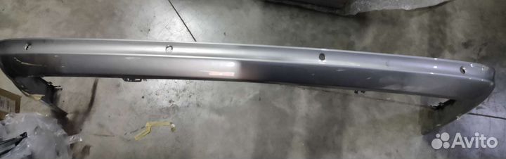 Спойлер заднего бампера w211