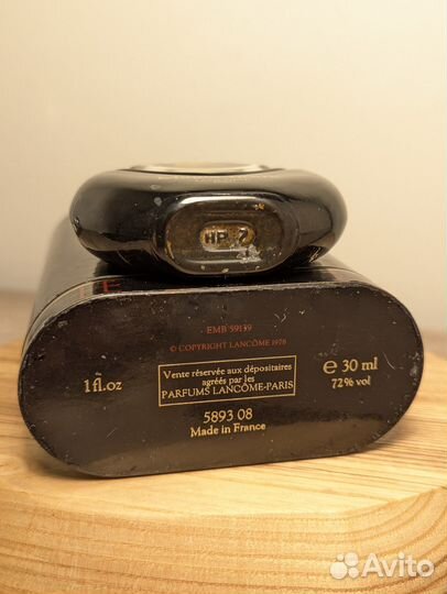Духи Lancome Magie Noire 30 мл винтаж 1970-х сплэш