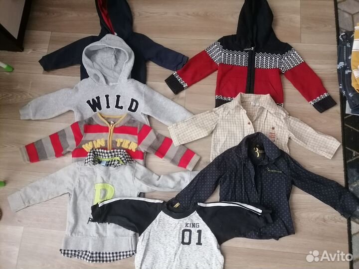 Вещи пакетом на мальчика 86