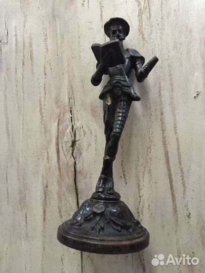 Статуэтка «Дон Кихот», чугун, клеймо «гмп»