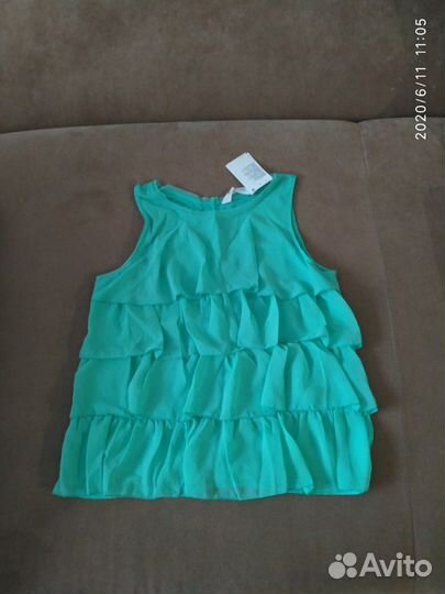 Блузка для девочки новая