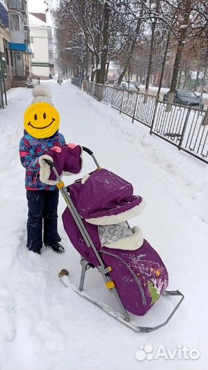 Санки коляска
