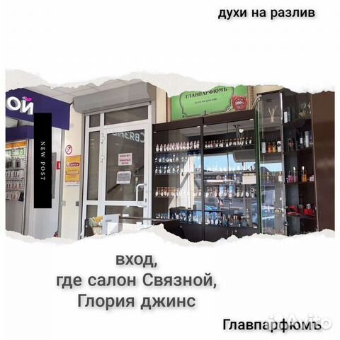 Наливная парфюмерия духи разлив Геленджик